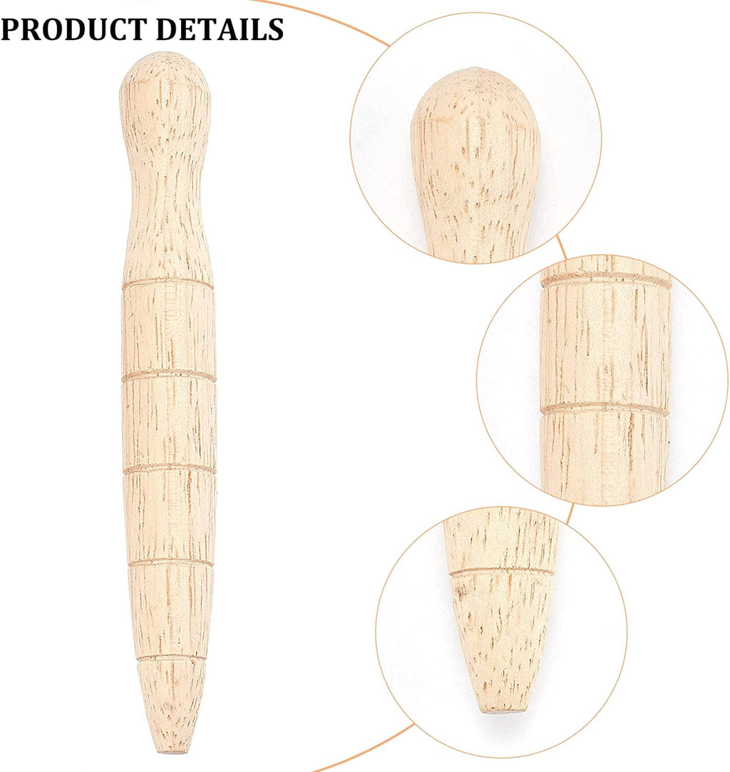 1bag 5pcs Wooden Plant Dibber Wood Garden Dibber Seed Dibbler Dibber Bulb Seedling Planting Tools Gardeners Planting ... - Image 4
