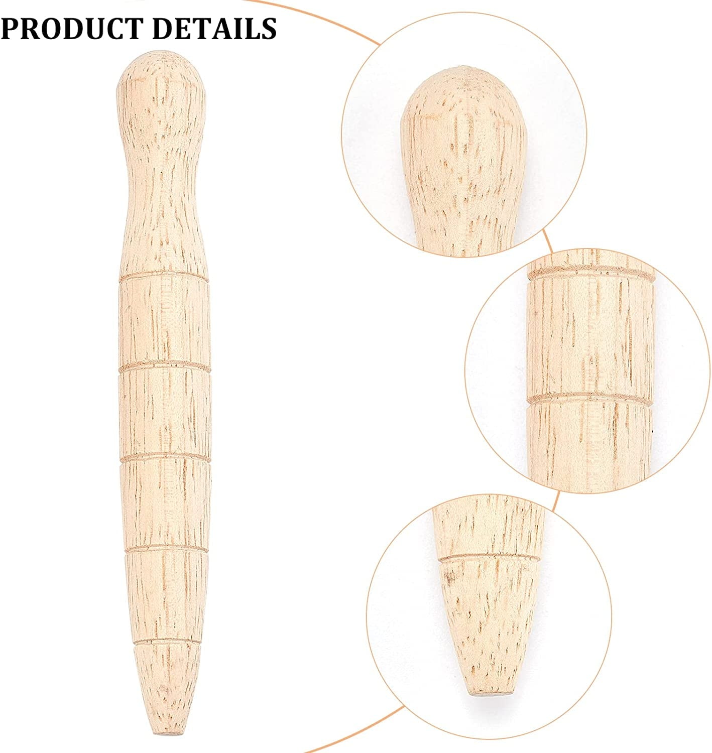 1bag 5pcs Wooden Plant Dibber Wood Garden Dibber Seed Dibbler Dibber Bulb Seedling Planting Tools Gardeners Planting ... - Image 4