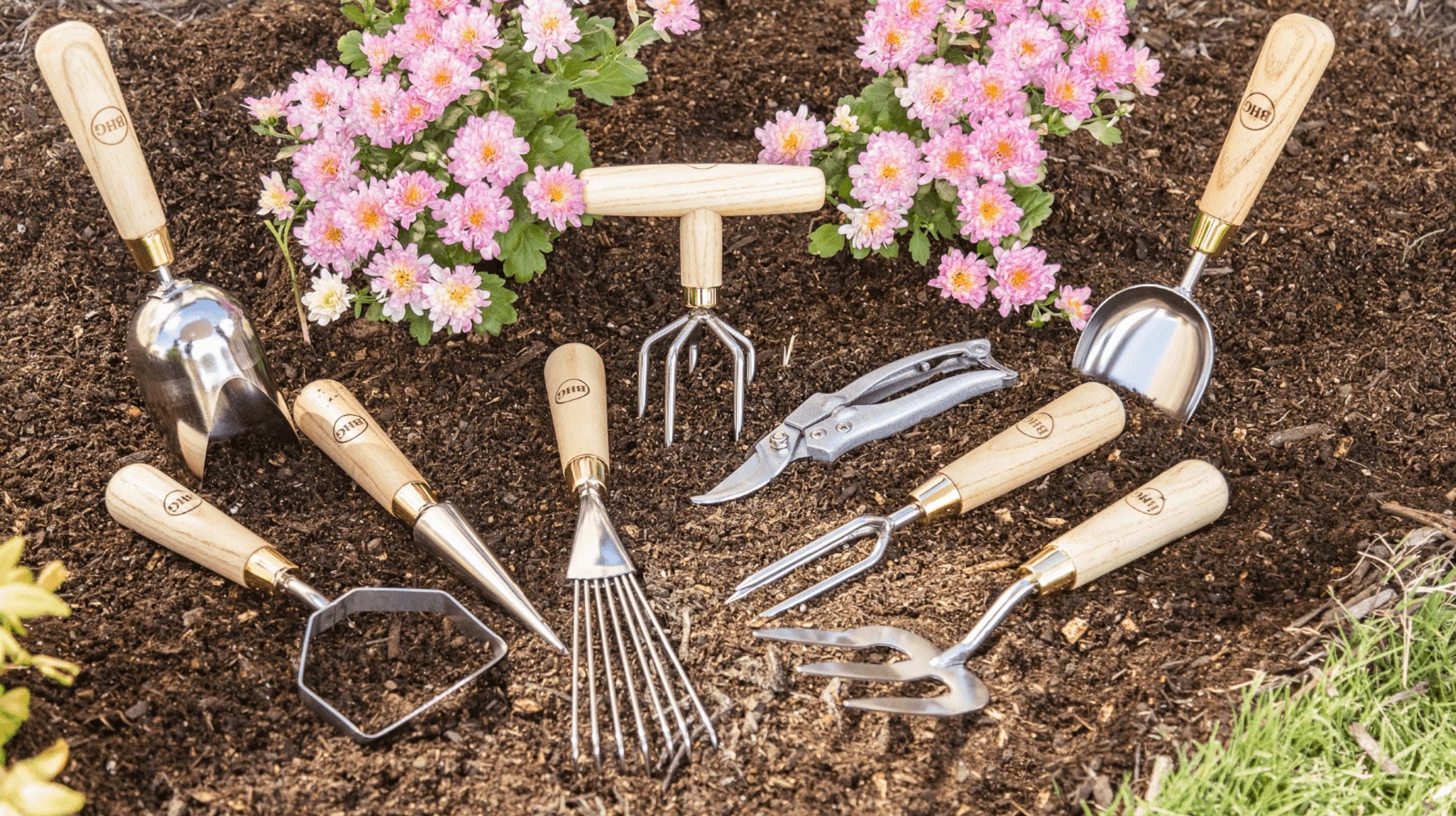 Better Homes & Gardens, 9-Piece Stainless Steel Gardening Tool Set - Image 2