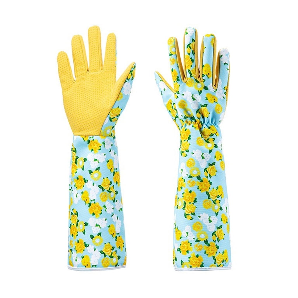 Long Garden Gloves Thorn Proof, Women Gardening Gloves for Gardening Yard Work - Image 4