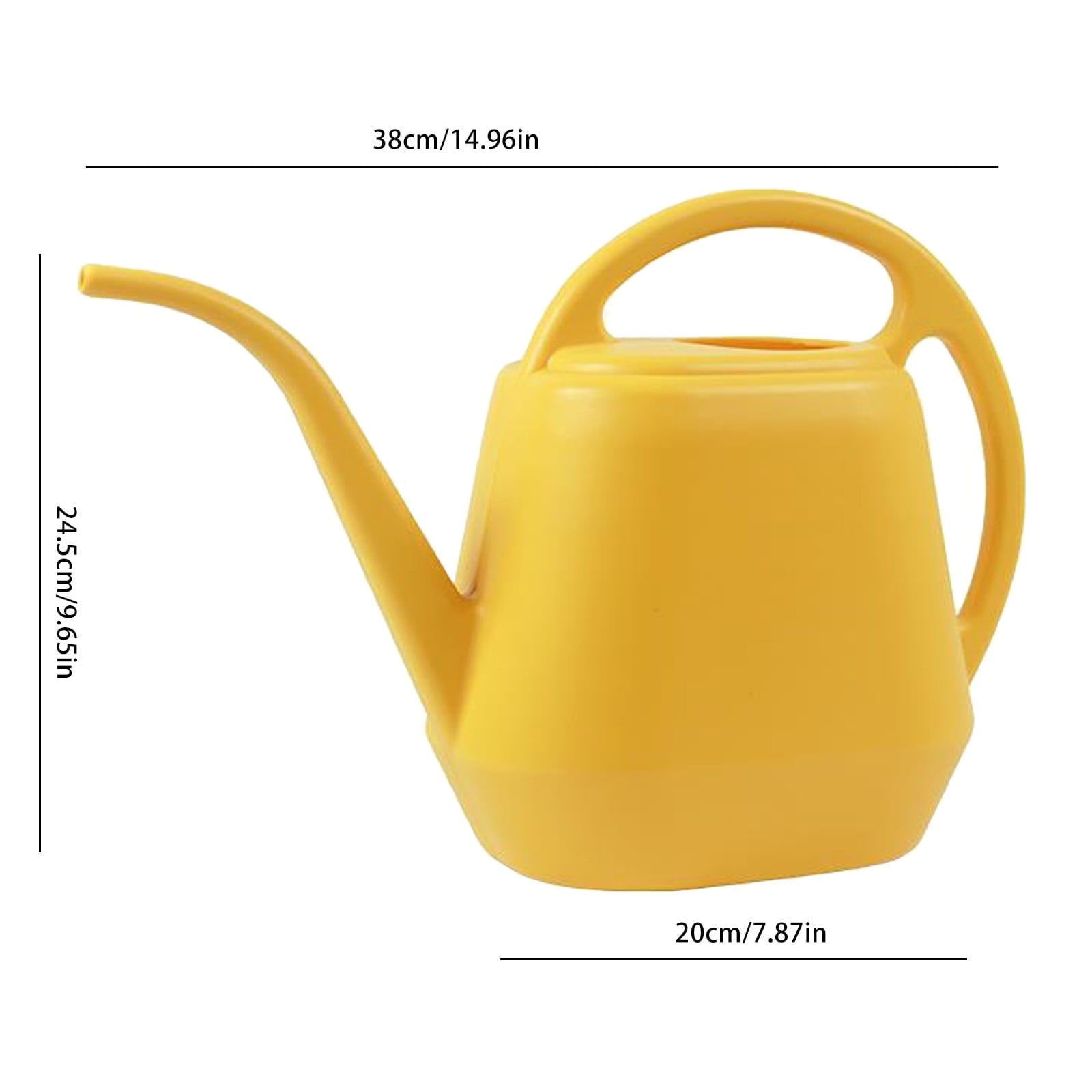 1 Gallon Watering Can with Long Spout, Large Capacity Outdoor Watering Can, Garden Watering Pot for Plants, Plastic W... - Image 3