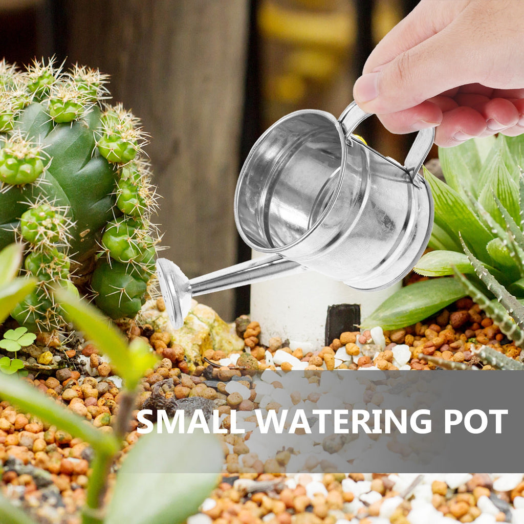 BESTOYARD crafts little watering cans Iron House Accessories Simple Design 5pcs - Image 5