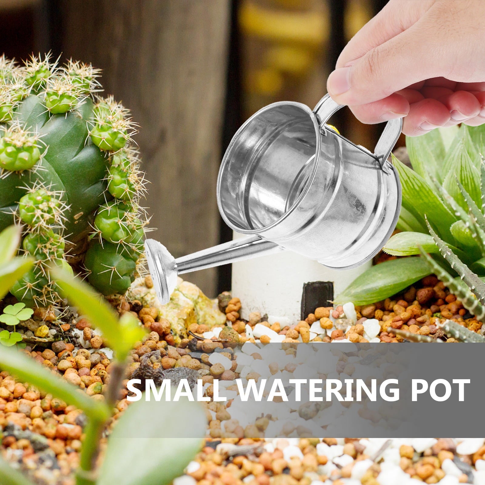 BESTOYARD crafts little watering cans Iron House Accessories Simple Design 5pcs - Image 5