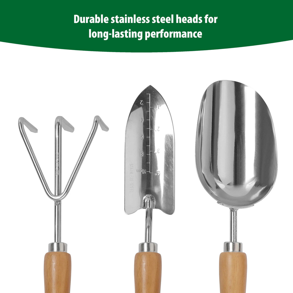 Wood Hand Tools 3 Piece Set - Image 5