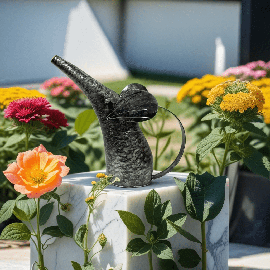 Mouse Watering Can for Indoor Plants Cute Watering Pot Gardening Gifts for Women Kids - Image 5