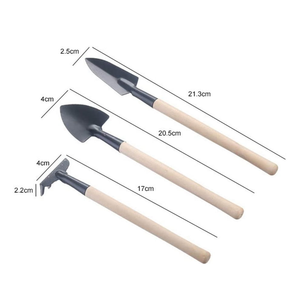 3 Small Gardening Hand Shovel Garden Trowel Transplanter Comfortable Ergonomic Handle Gardening Tool - Image 6