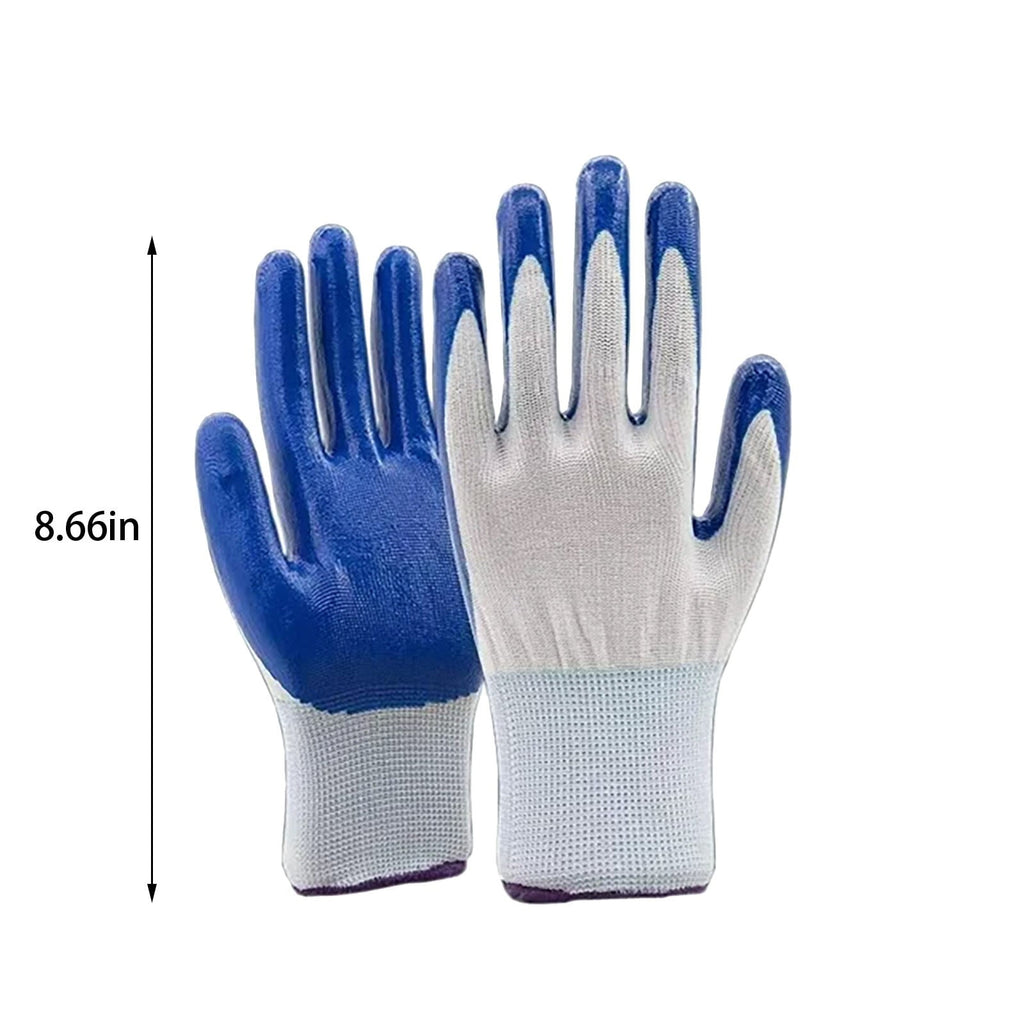 Skin Friendly Gardening Gloves for Women, Latex Coated Garden Gloves Ladies Outdoor Yard Work Gloves, Breathable - Image 3