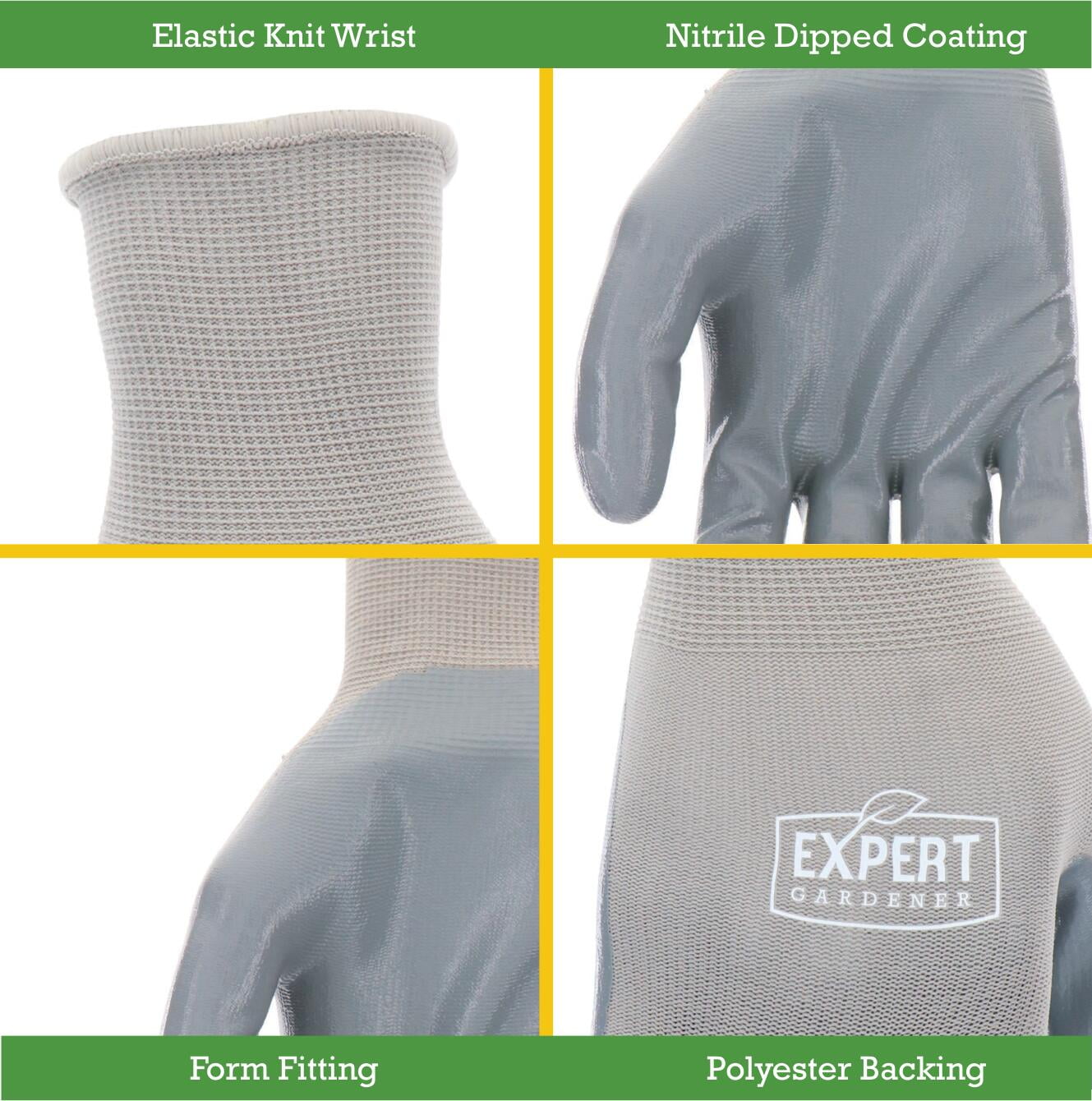 Gray Nitrile Sustainable Gloves Large - Image 5