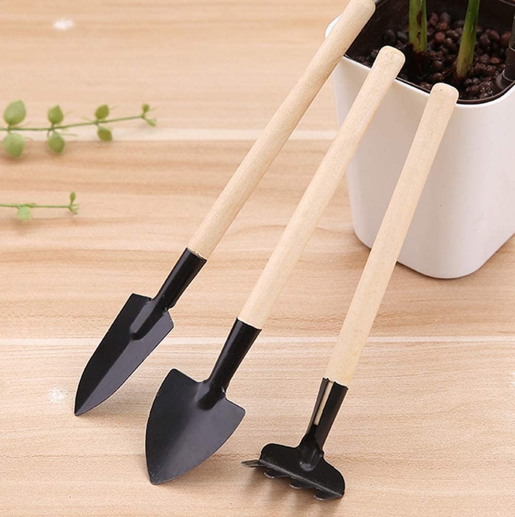 3 Small Gardening Hand Shovel Garden Trowel Transplanter Comfortable Ergonomic Handle Gardening Tool - Image 2