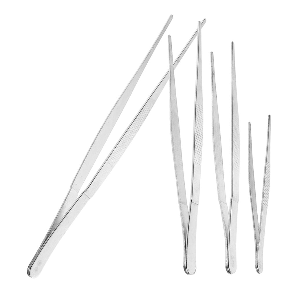 4Pcs Stainless Steel Planting Tweezers Compact and Reliable Garden Tool for Succulent Plants - Image 5