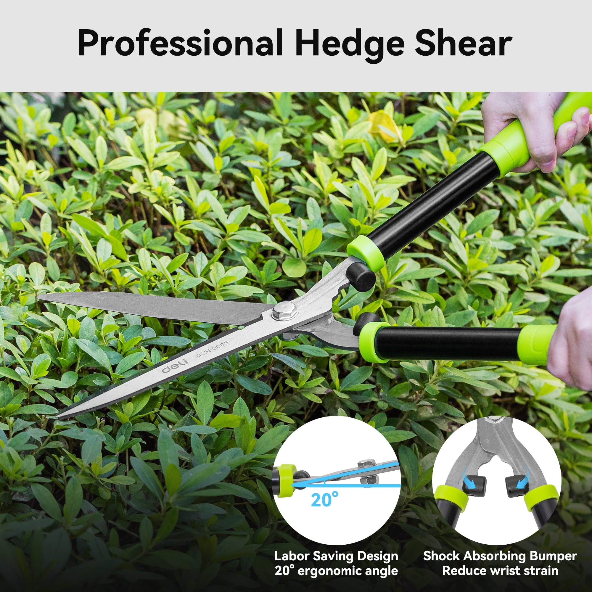 Clippers & Pruners Set, Shears Garden Tools, Heavy Duty Tree & Shrub Care Kit for Yard, Lawn & Garden, Branch Cutter ... - Image 6