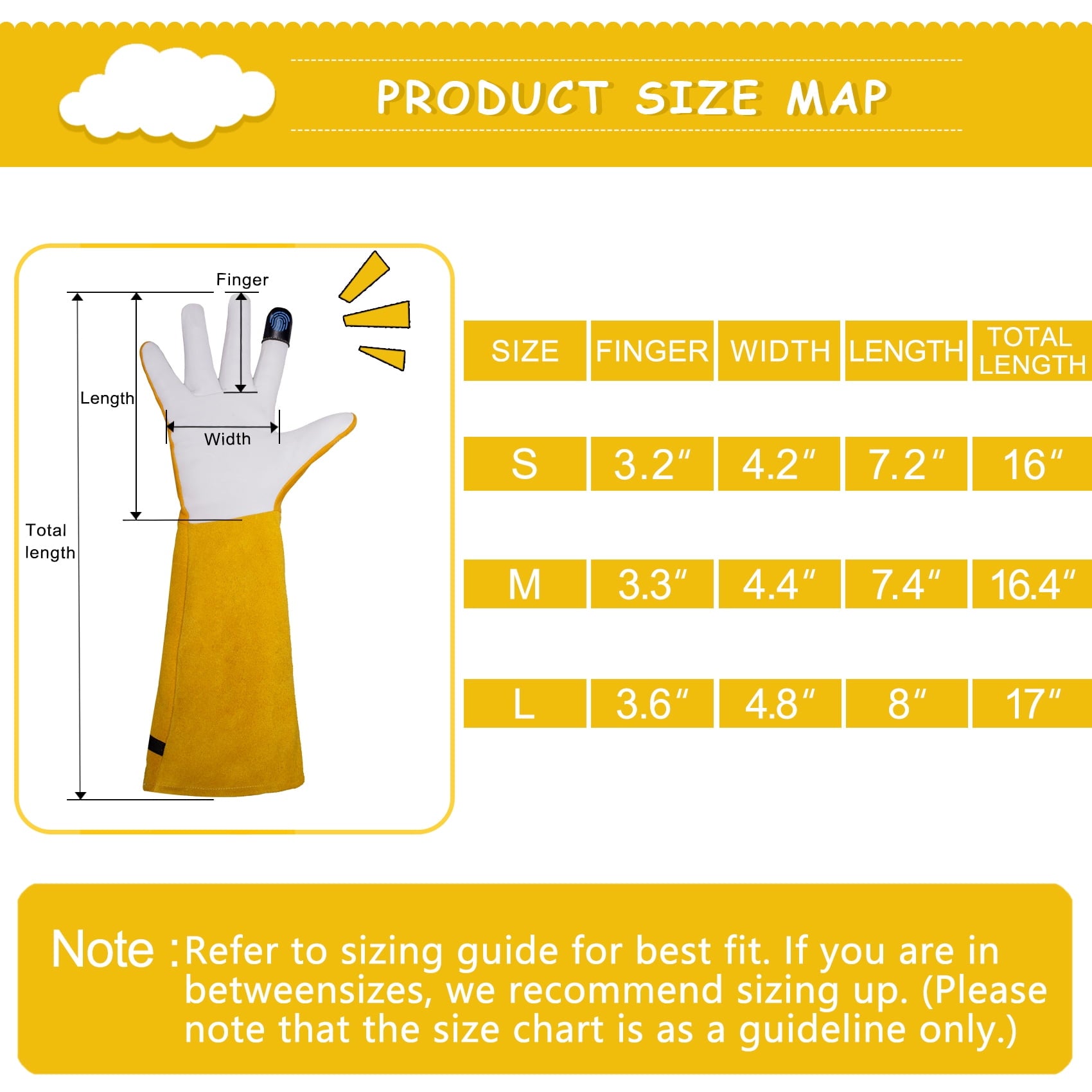 Thorn Proof Long Sleeve Gardening Gloves for Women - 2 Layer Deerskin Suede for Rose Pruning & Cactus Care (Small) - Image 3
