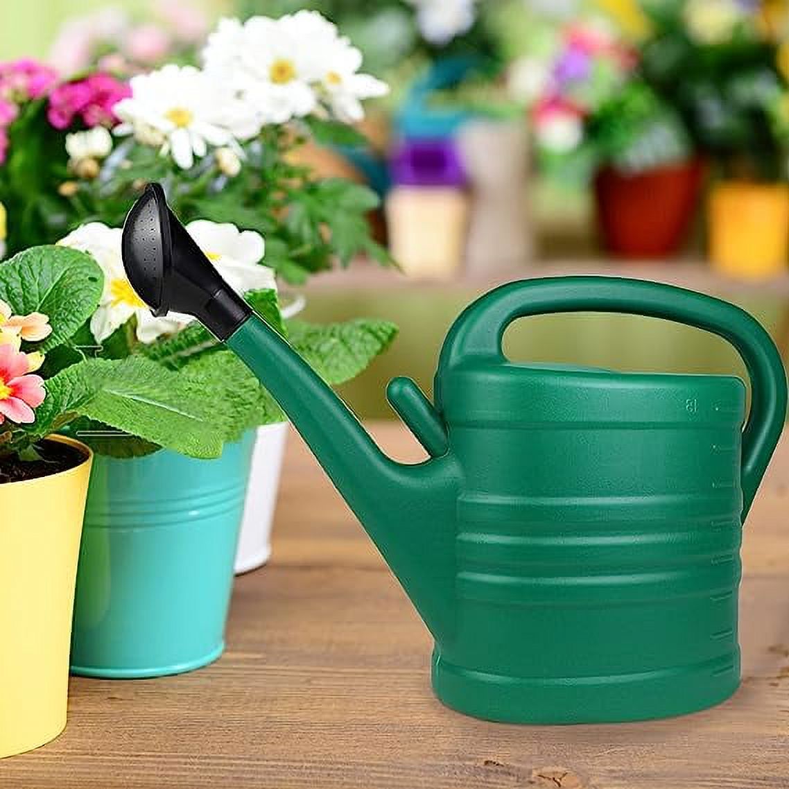 2 Gallon Watering Can for Indoor Plants, Garden Watering Cans Outdoor Plant House Flower, 2 Gallon Watering Can Large... - Image 3
