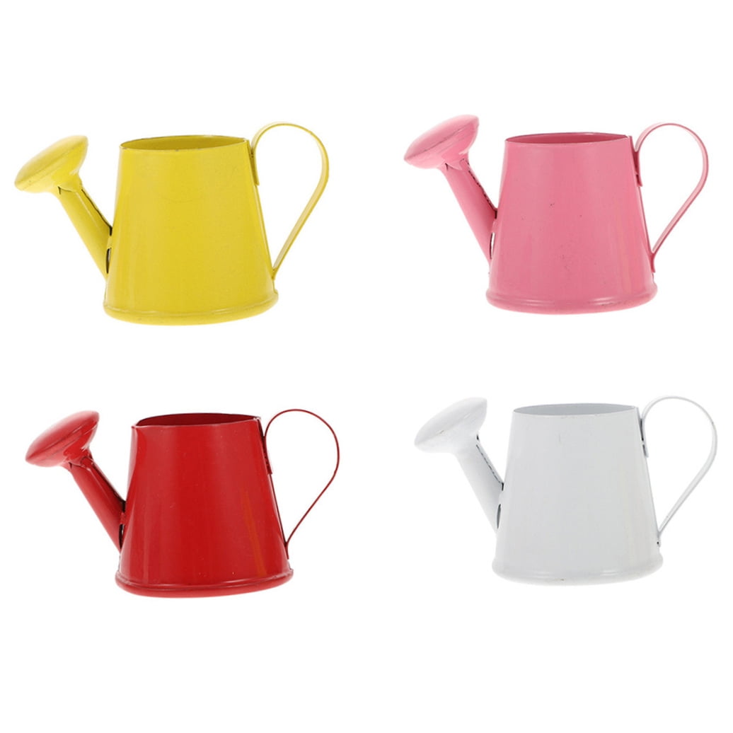 4 Pcs Metal Watering Can Cans Toy Small Kids Beach Toys Child Toddler - Image 4