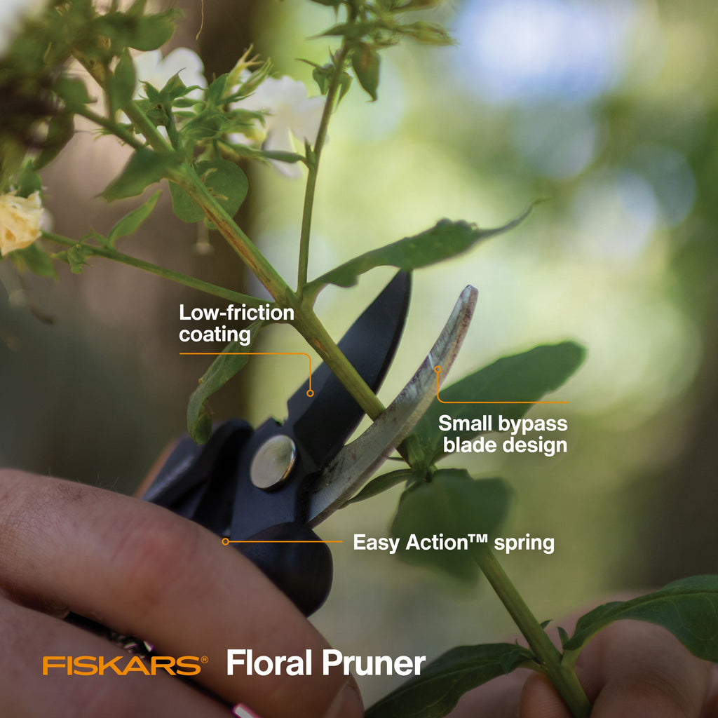 Pruning Shears, Black/Orange, 1/2" Cut - Image 4