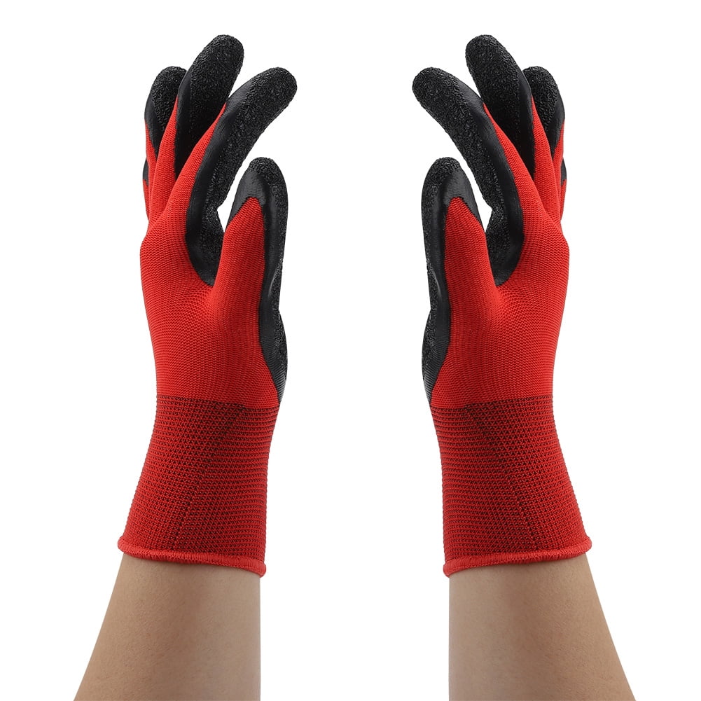 5 Garden Gloves Gardening Work Construction Non-Slip Breathable Gloves - Image 2
