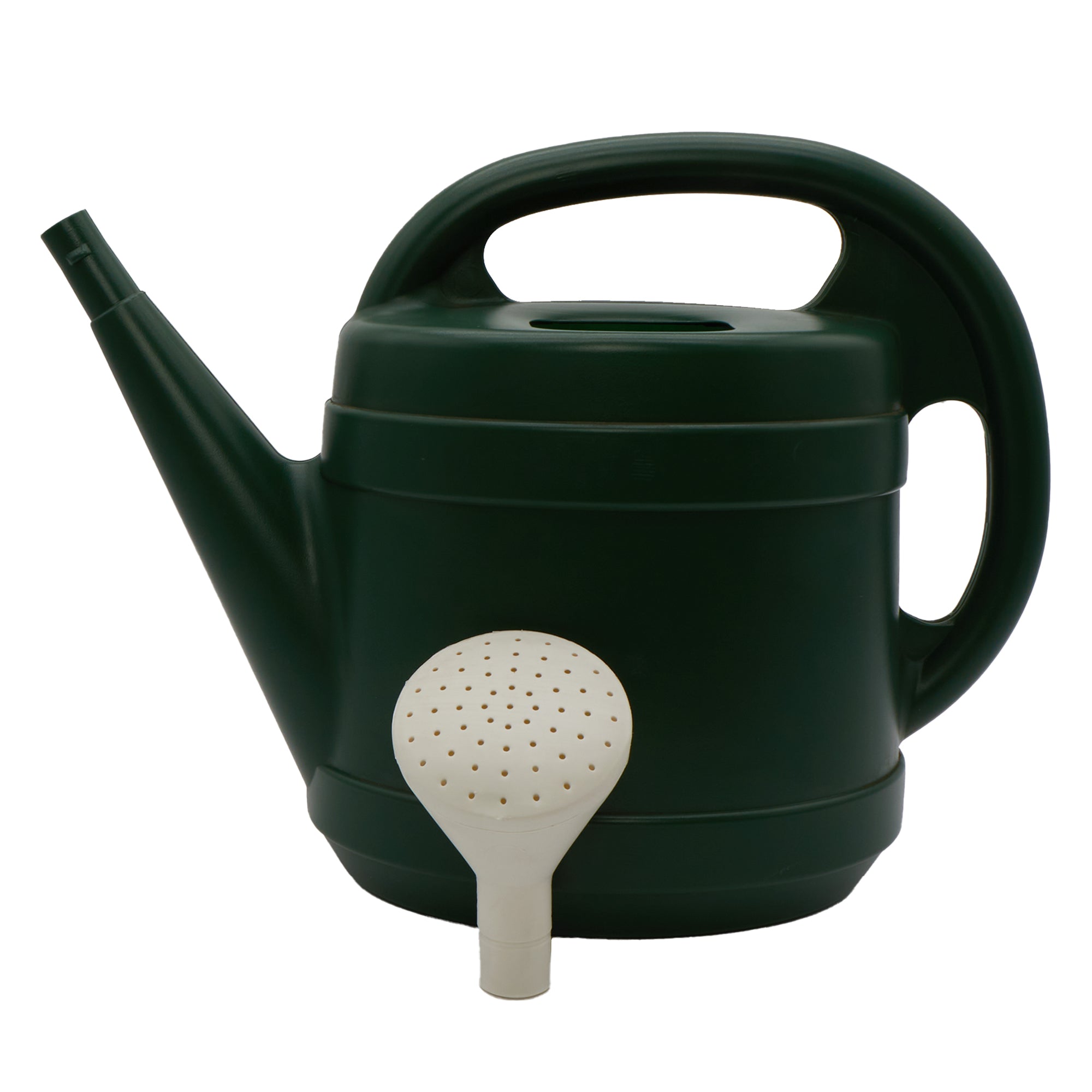 The HC Companies Standard Watering Can, Small Plastic Garden Pot, 2 Gallon, Green - Image 3