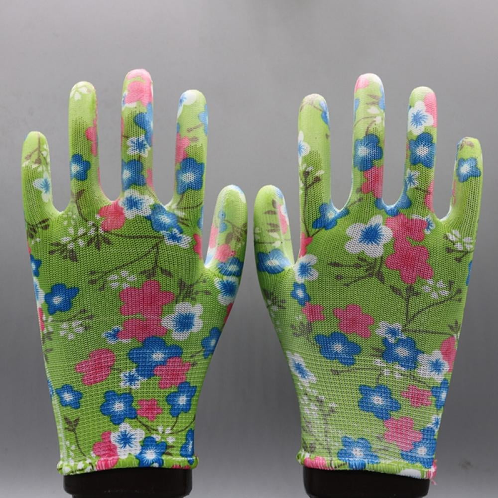 4 Pair of Gardening Gloves, Breathable Flower Coated Women Work Gloves, Garden Gloves for Women - Image 6