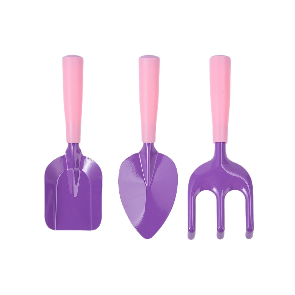 Children's Gardening Tools Set, Colorful Ergonomic Small Shovel Rake, Iron Rust-Proof Hand Tools for Flowers Planting... - Image 2