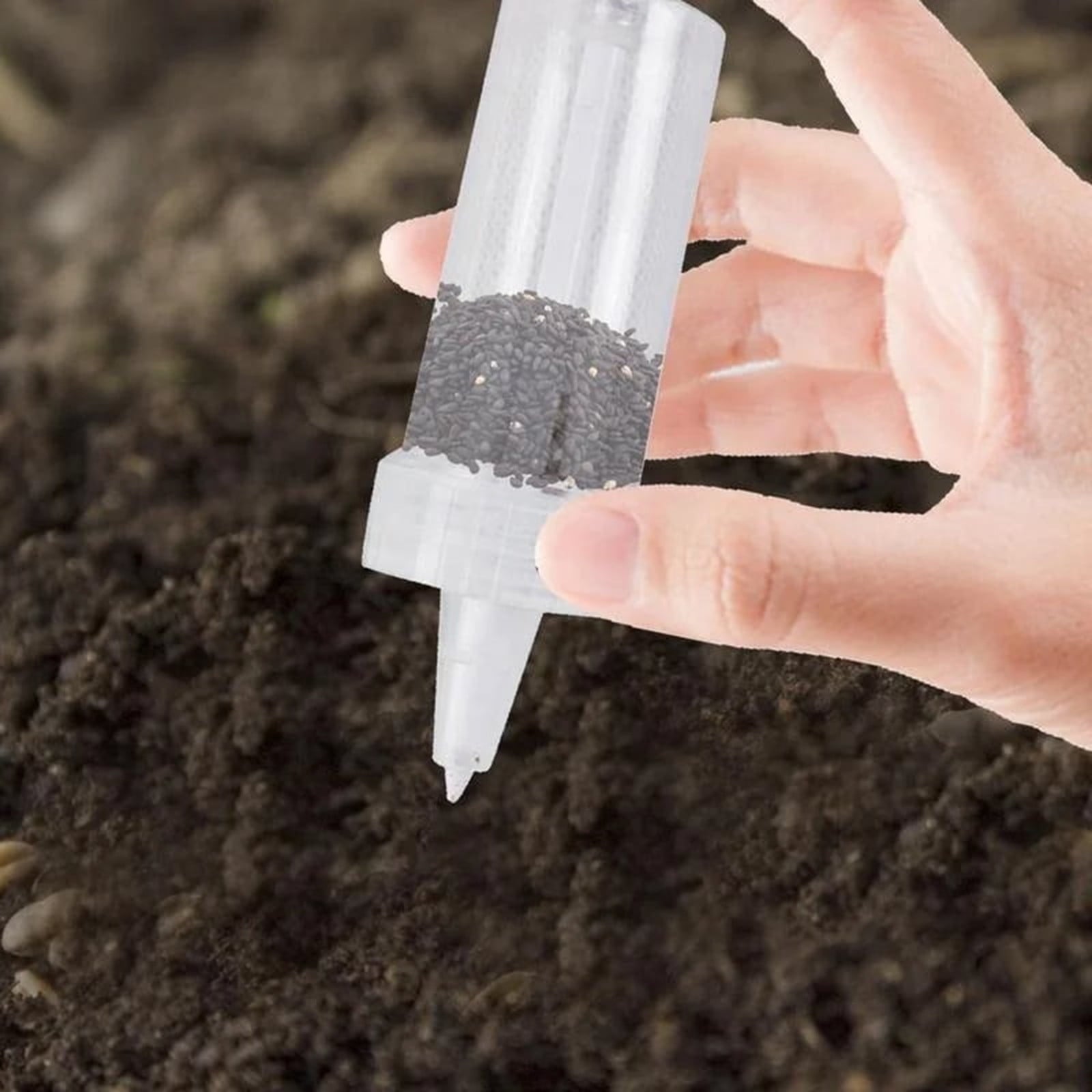 2 Packs Mini Seeder Dispenser Garden Planter Tool for Planting Seeds Efficient Sowing Germination Lightweight Portable Gardening Supplies fo - Image 6