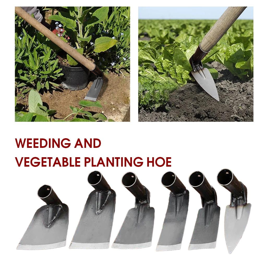 Small Tip Triangle Hoe Agricultural Land Turning Loose Soil Hoe Household Outdoor Vegetables Flowers Tools Farming Fo... - Image 6