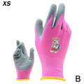 ❀1Pair Kids Gardening Gloves For Age 2-11 Childrens Gloves Cartoon Garden