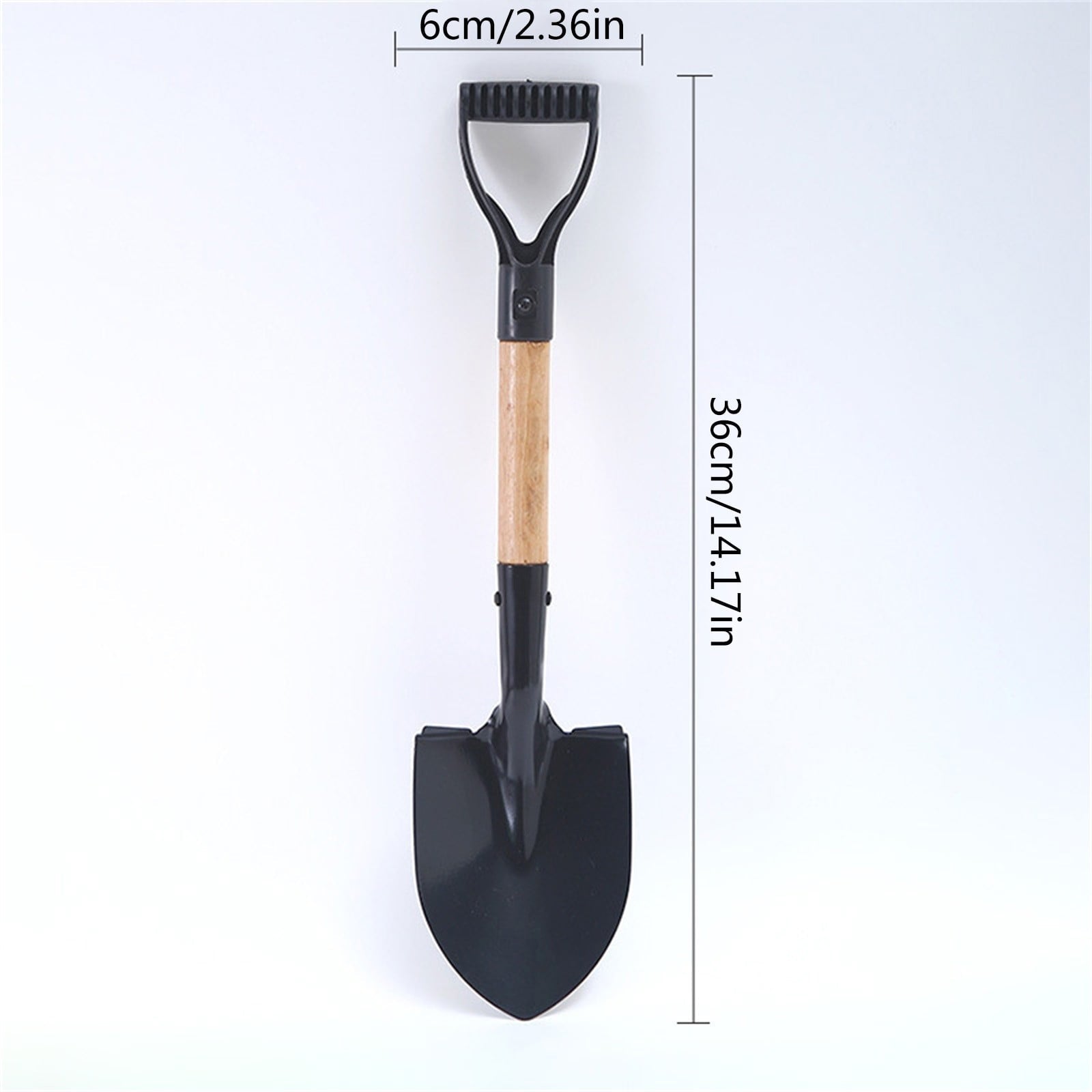 GLVSZ Clearance Garden Hand Trowel, Stainless Steel Garden Shovels with Wood Handle, Small Gardening Hand Tools for Digging, Planting, Measu - Image 3