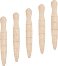 1bag 5pcs Wooden Plant Dibber Wood Garden Dibber Seed Dibbler Dibber Bulb Seedling Planting Tools Gardeners Planting ...