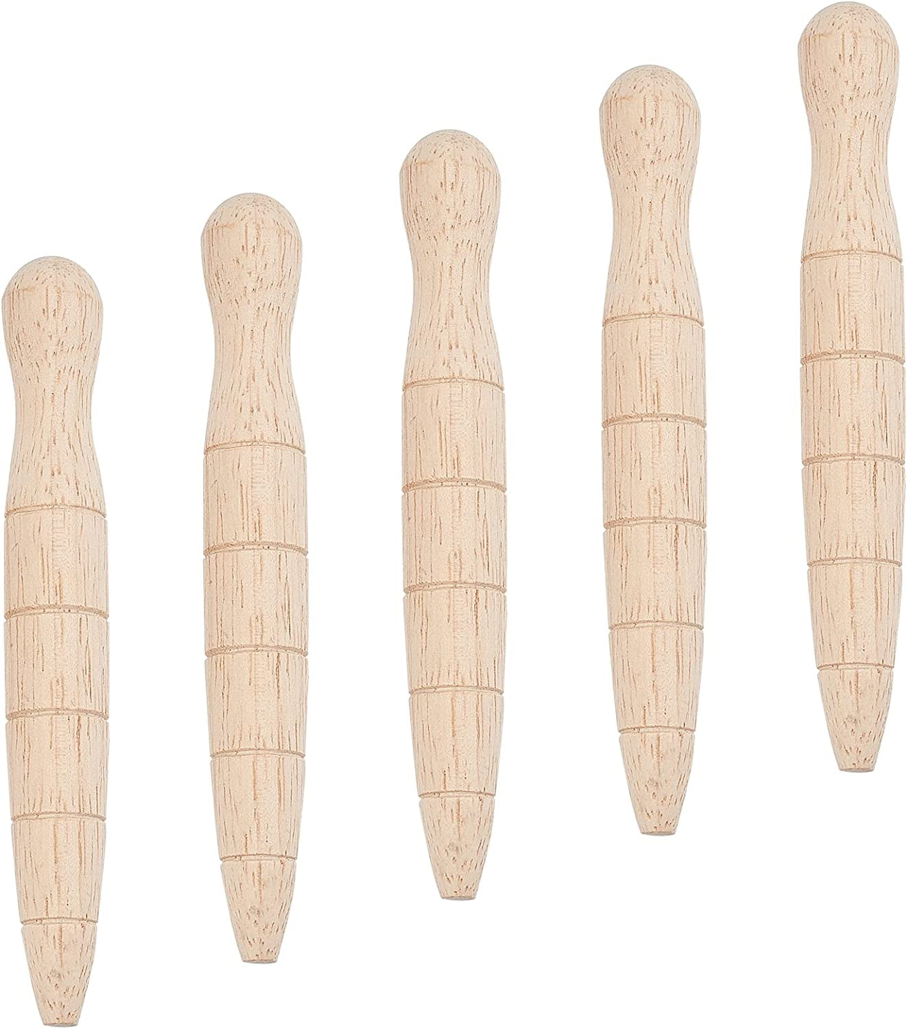 1bag 5pcs Wooden Plant Dibber Wood Garden Dibber Seed Dibbler Dibber Bulb Seedling Planting Tools Gardeners Planting ...