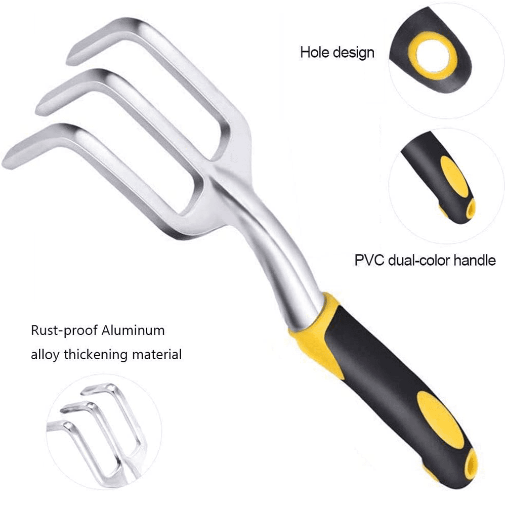 Garden Tools Set 5 Piece Floral Heavy Duty Gardening Tools with Pruning Shears / Hand Trowel / Transplanter / Hand Ra... - Image 5