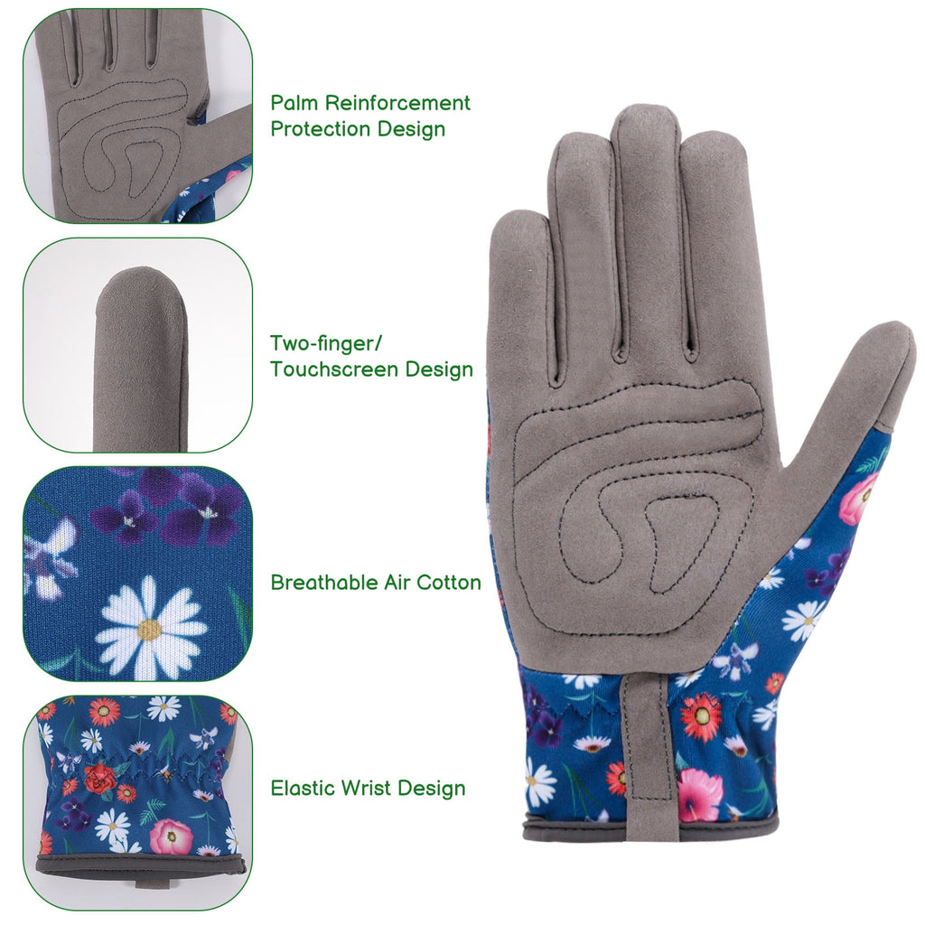 Gardening Gloves for Women, Thorn Safe Garden Gloves, Puncture Resistant Ladies Work Floral Gloves for Rose Pruning, ... - Image 3