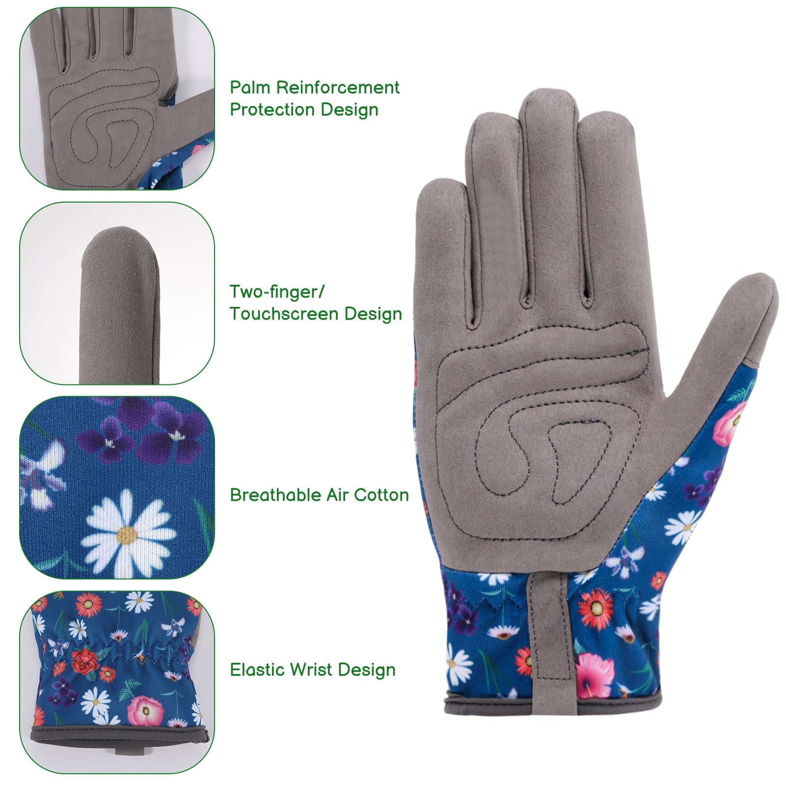 Gardening Gloves for Women, Thorn Safe Garden Gloves, Puncture Resistant Ladies Work Floral Gloves for Rose Pruning, ... - Image 3