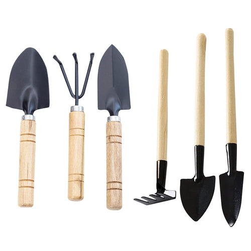 1 Set of Garden Tools Outdoor Gardening Hand Tools Garden Trowel Rake Garden Tool for Planting