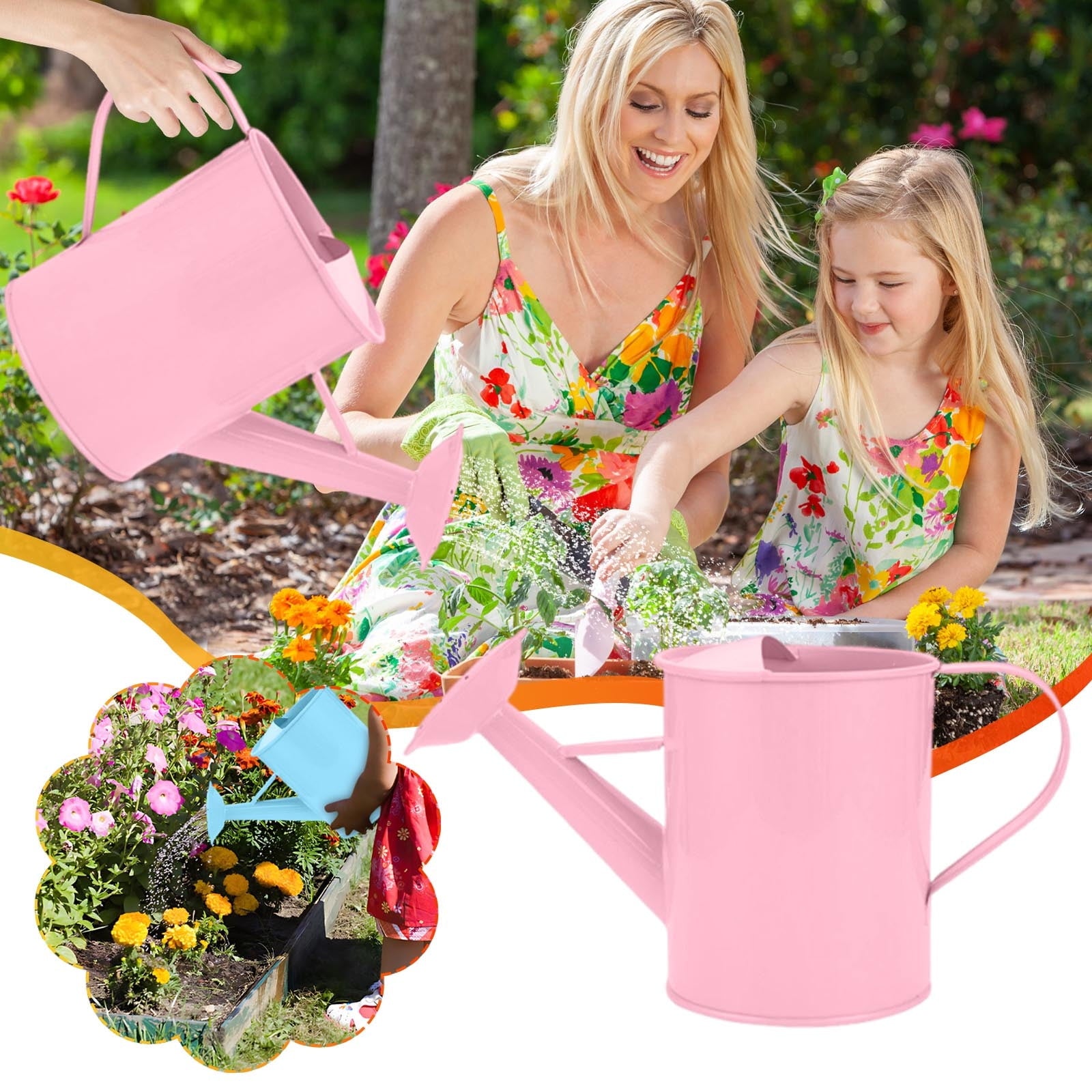 Clearance Under $5 Watering Can Indoor Plants, 520oz Thicken Iron Indoor Watering Can with Long Spout Plant Watering ... - Image 3