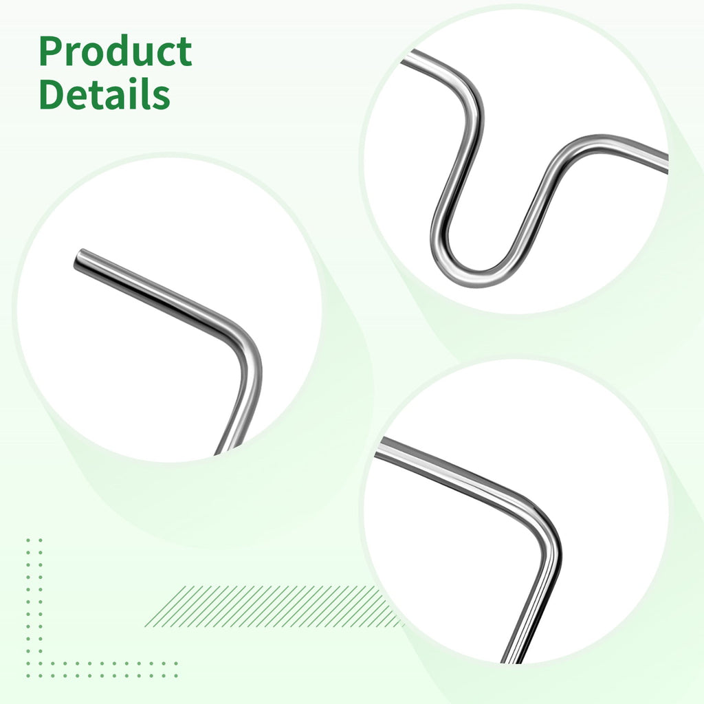 48 PCS Fruit Tree Limb Spreaders, 3.9 in Plant Training Angle Tool for Tying, Shaping, Bending Growth Direction, Galvanized Cold-Drawn Wire - Image 3