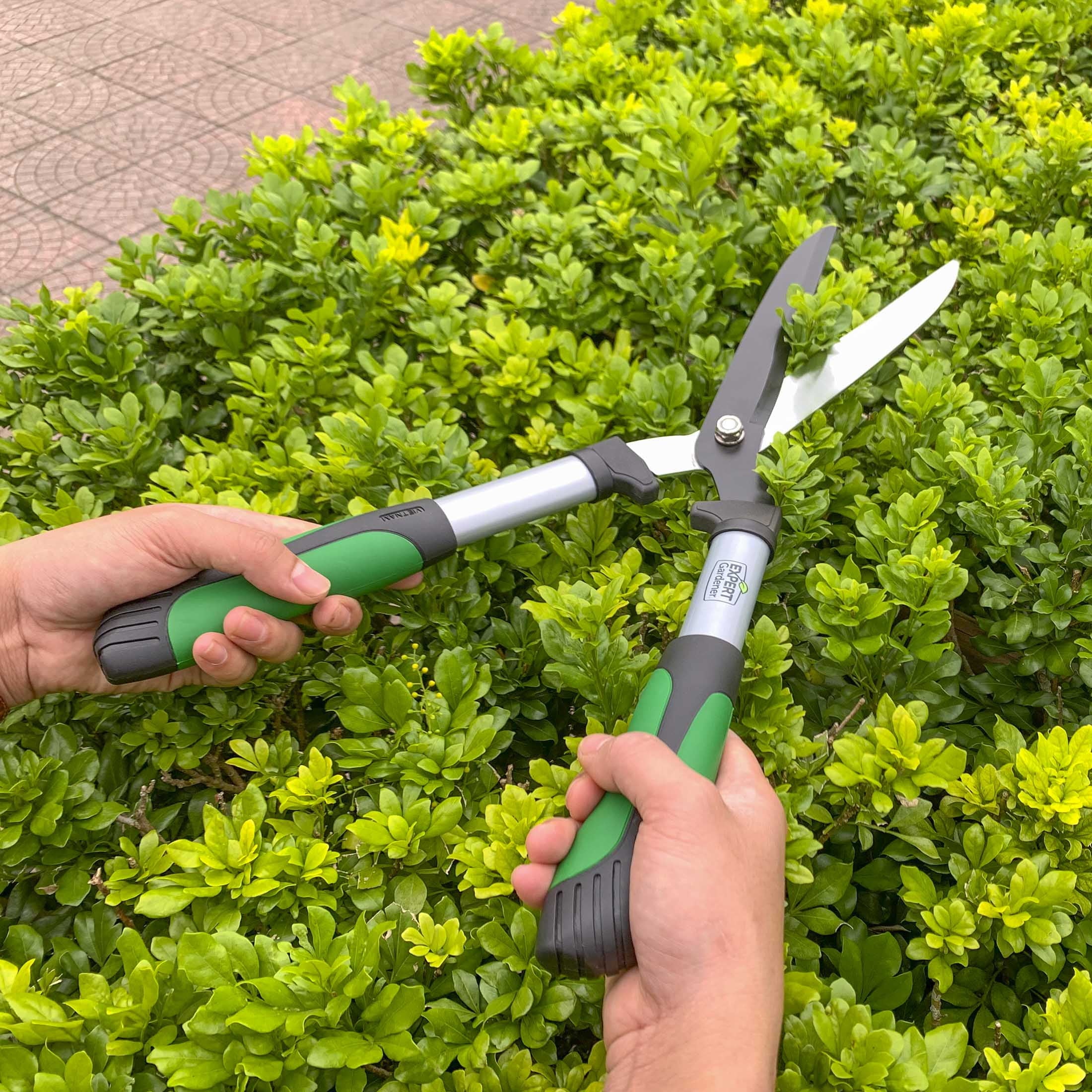 Expert Gardener 20 inch Hedge Shear,   Green and Black Color - Image 5