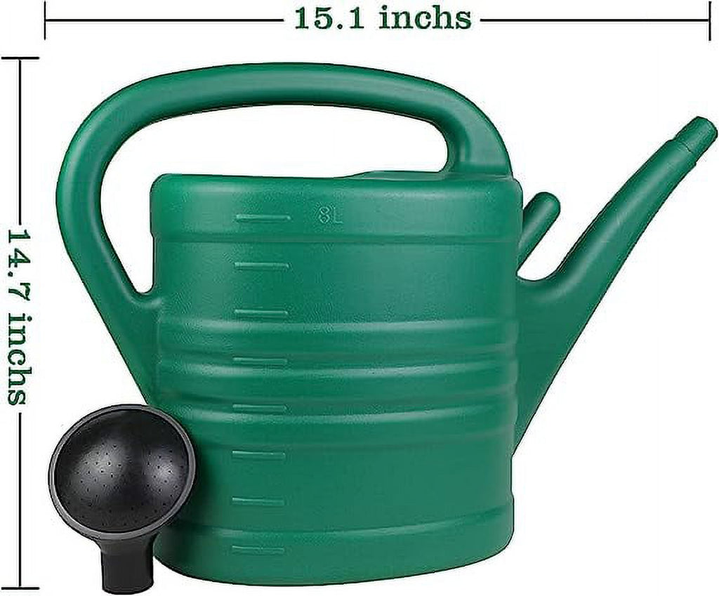 2 Gallon Watering Can for Indoor Plants, Garden Watering Cans Outdoor Plant House Flower, 2 Gallon Watering Can Large... - Image 2