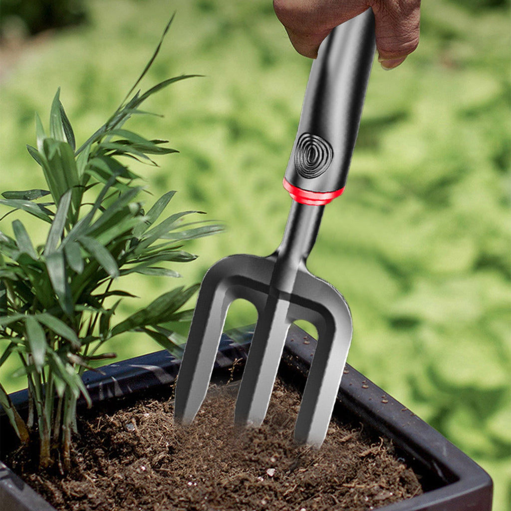 tools Horticultural Three Needle fork, Quenched Steel Household Flower Planting tool, Vegetable And Flower Planting F... - Image 6