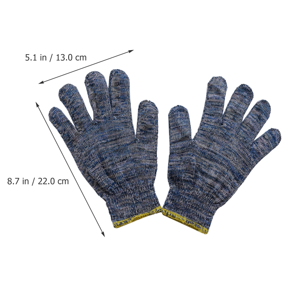 Flexible Wear-Resistant Garden Gloves, Breathable Outdoor Work Gloves, Assorted Colors, 12 Pairs - Image 5
