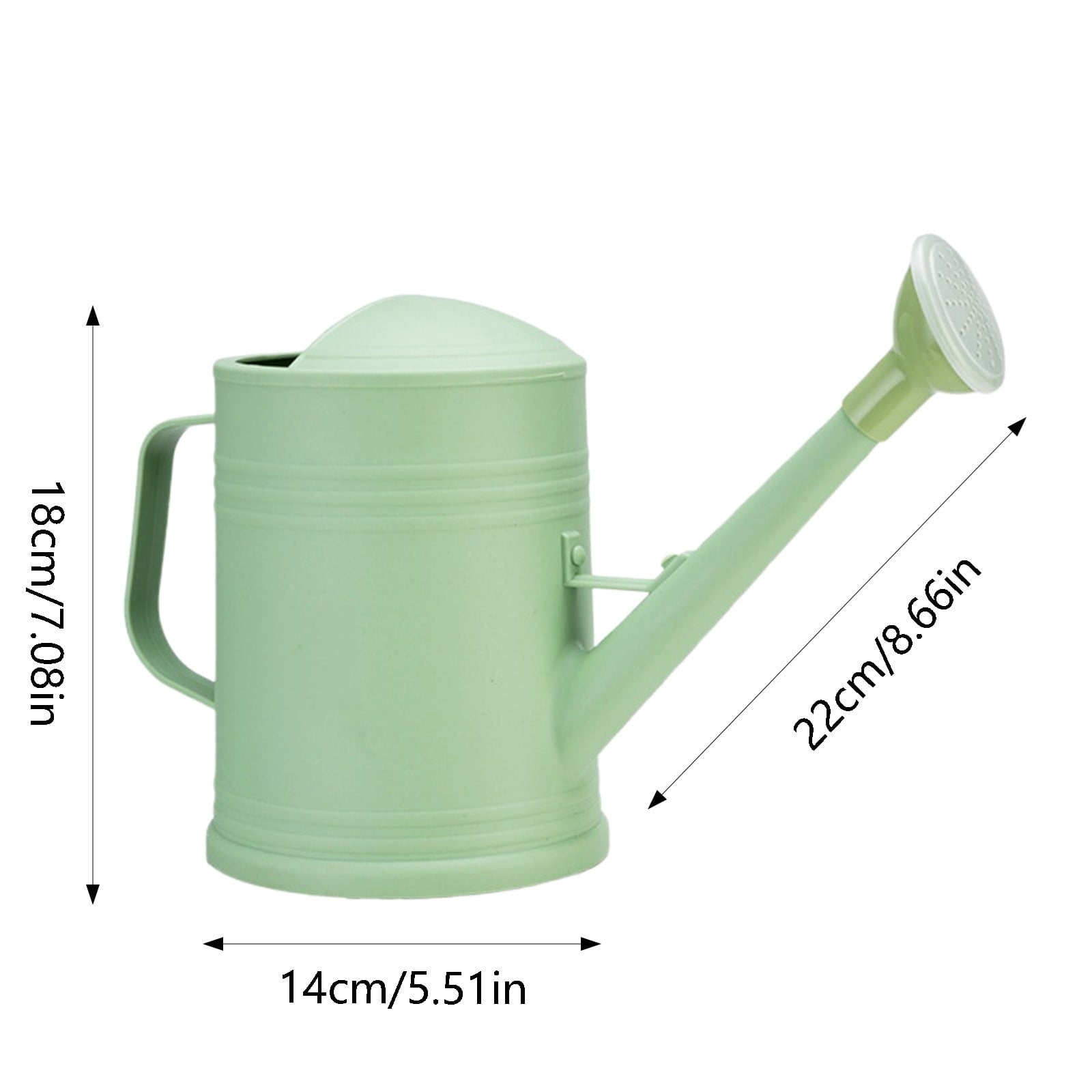 Large Watering Can For 2 Gallon Outdoor Indoor Garden Watering Pot With Long Spout Lightweight Durable Jug For Flower... - Image 2