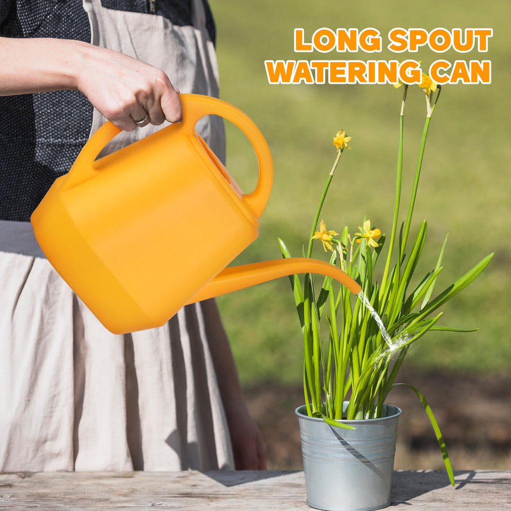 Plastic Watering Can 1Set For Indoor Plants 11.8x8.7x5.5in - Image 2