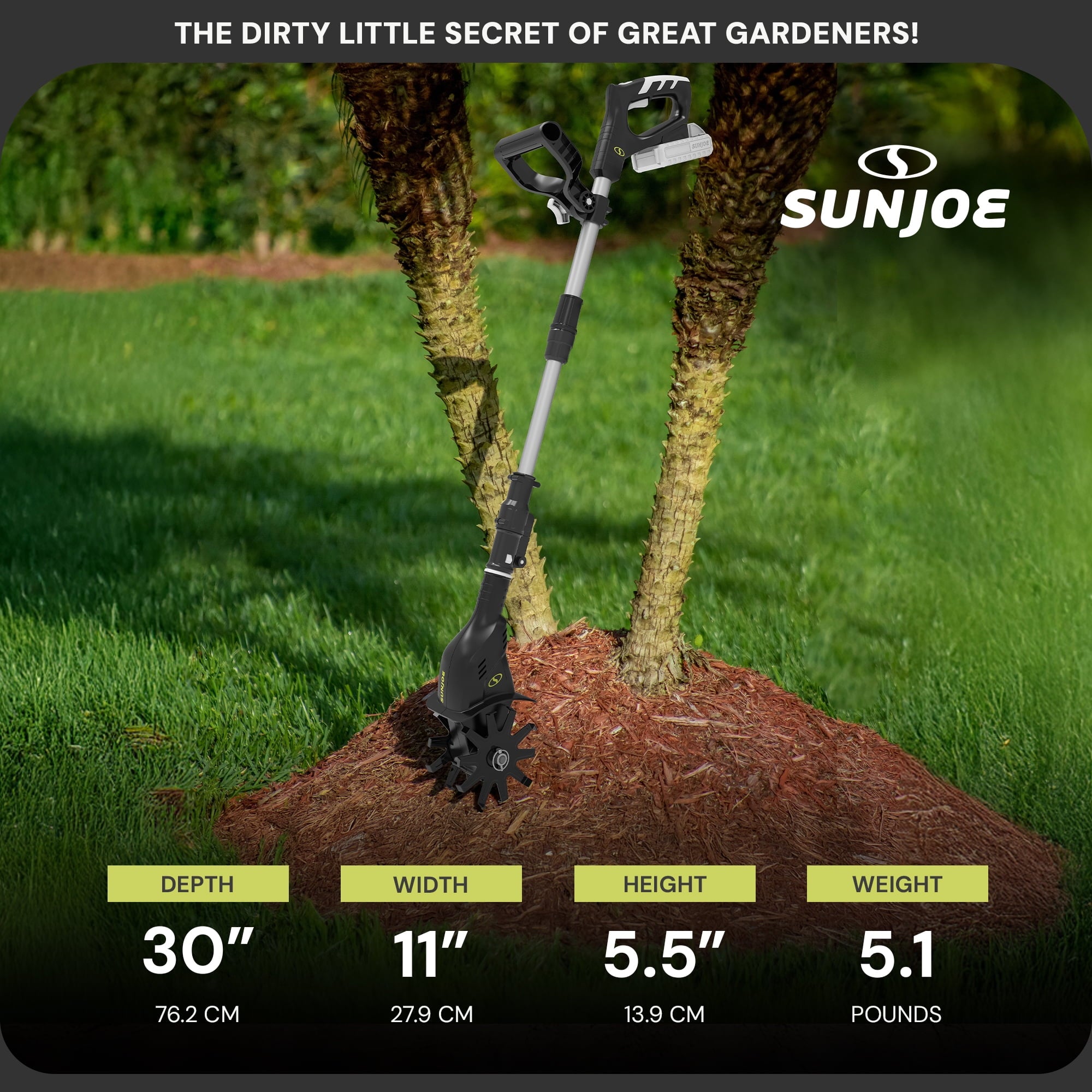 Cordless Garden Tiller + Cultivator (Tool Only) - Image 6