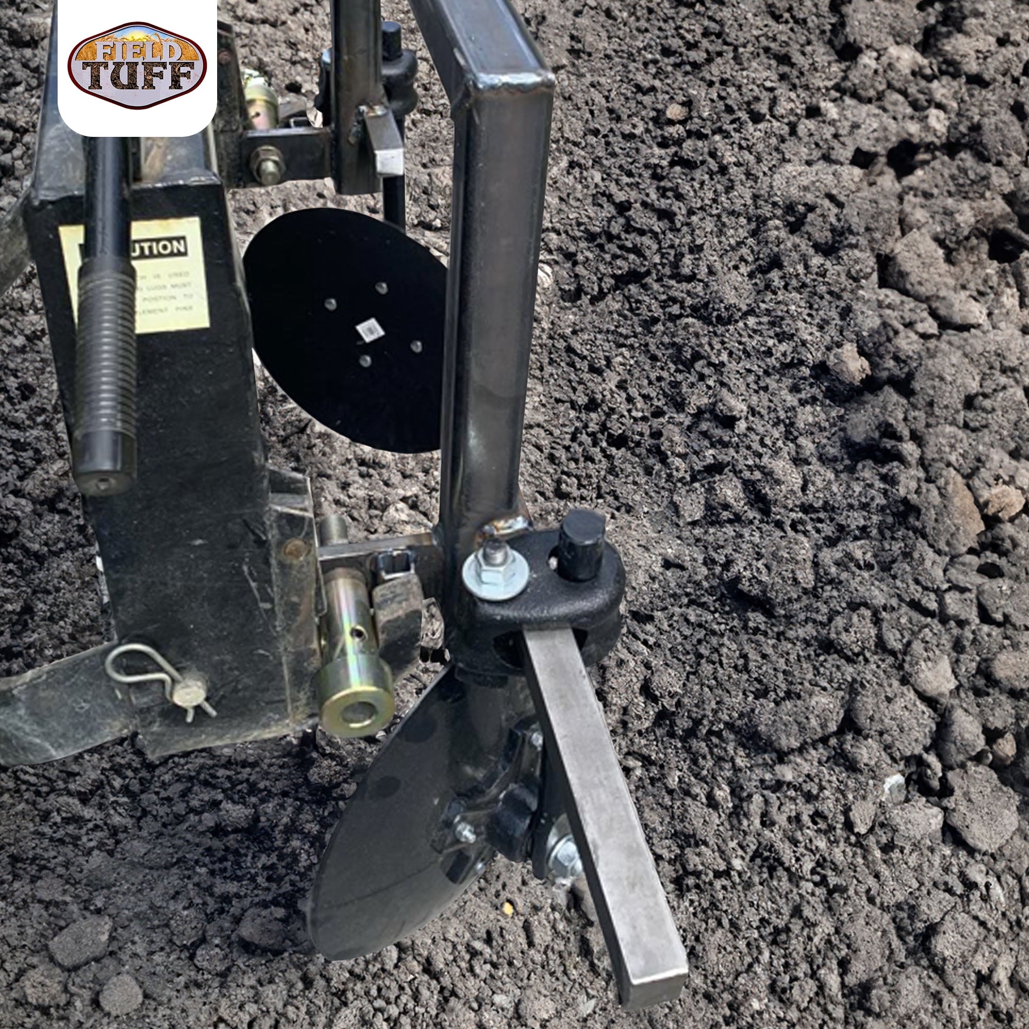 Field Tuff 43 Inch Disc Cultivator Garden Bedder Hiller For 3 Point Tractor - Image 4