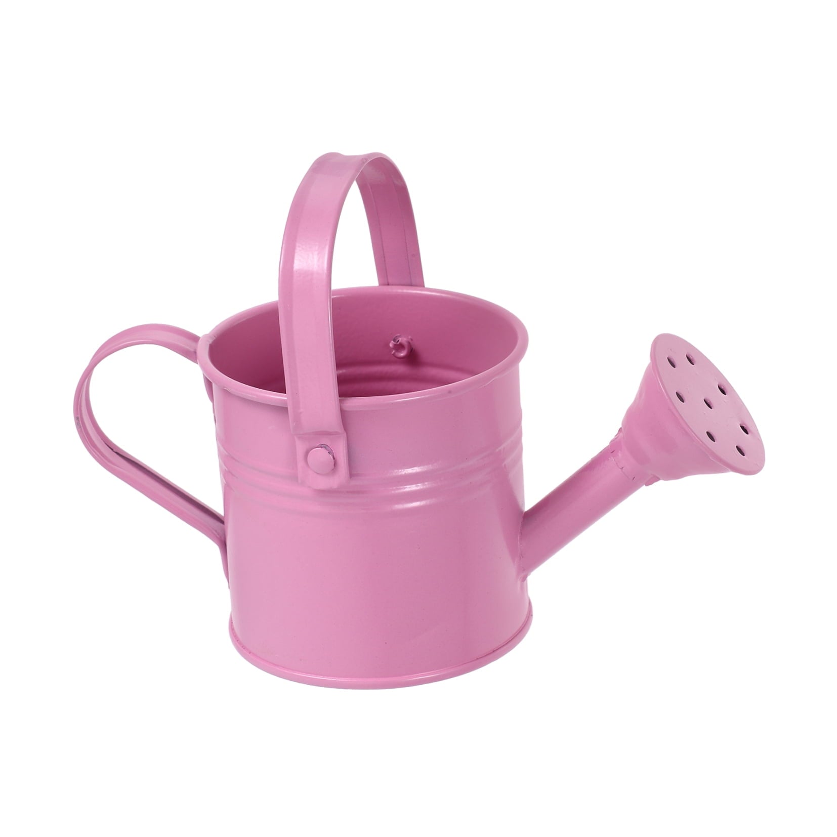 Small Watering Can Pink Galvanized Iron For Indoor Plants And Home Decor 1Pack 6.7X3X3In - Image 5