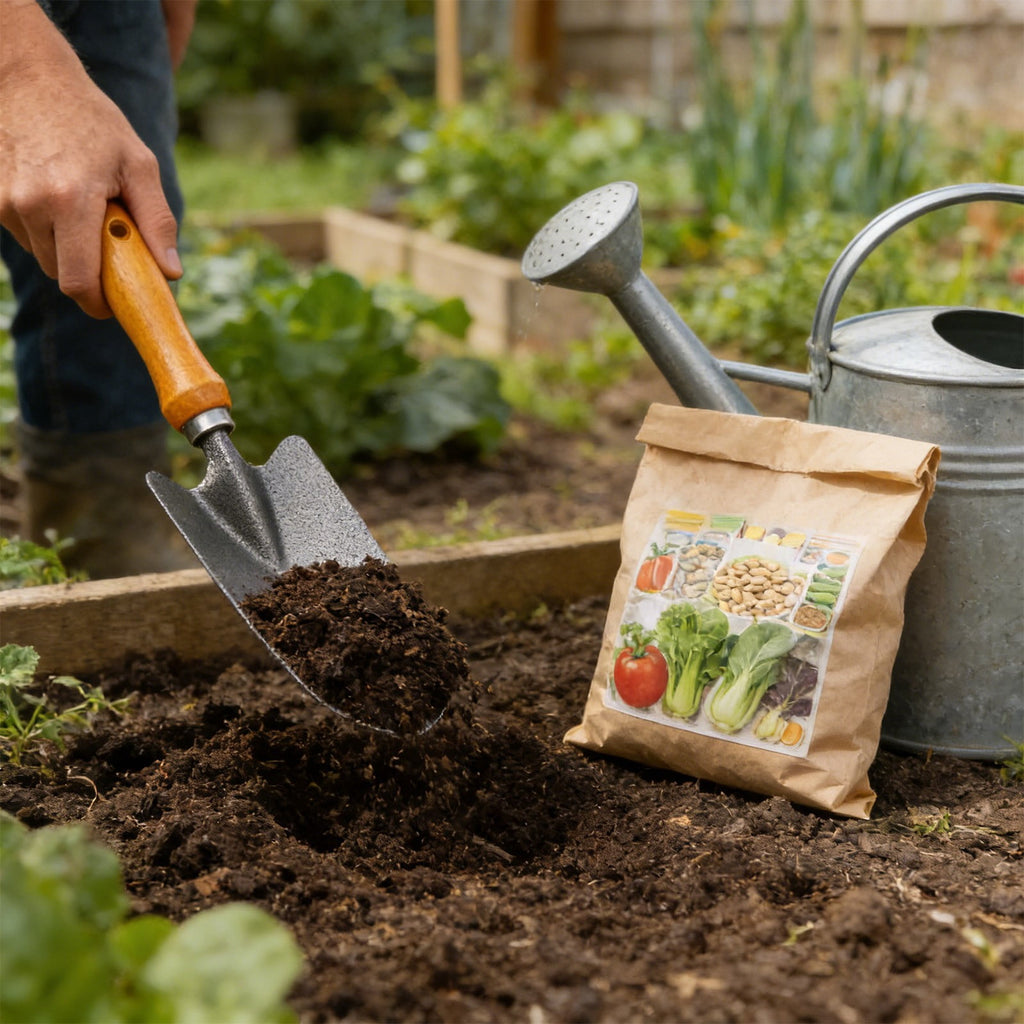 A Trowel Steel Shovel With Wooden le Digging Tool For Planting Flowers Vegetables Potted Plants - Image 5