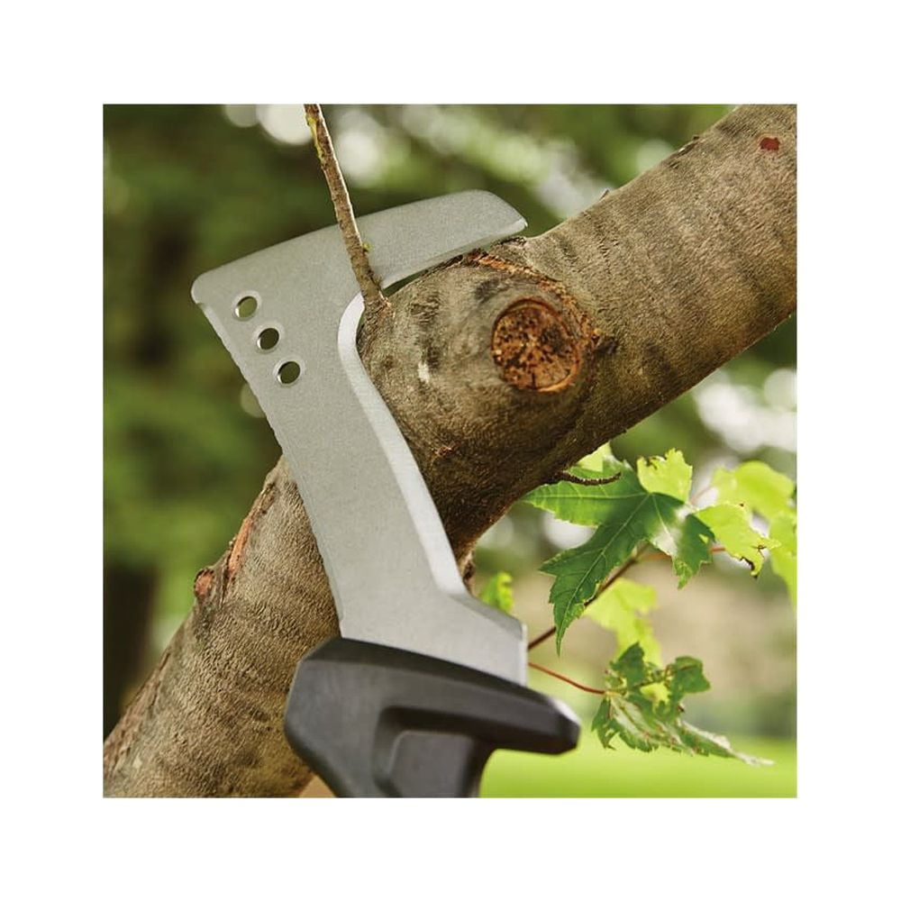 Fiskars 13" Billhook Knife, Serrated Steel Blade Garden Tool with Softgrip Handle, Orange and Black - Image 4