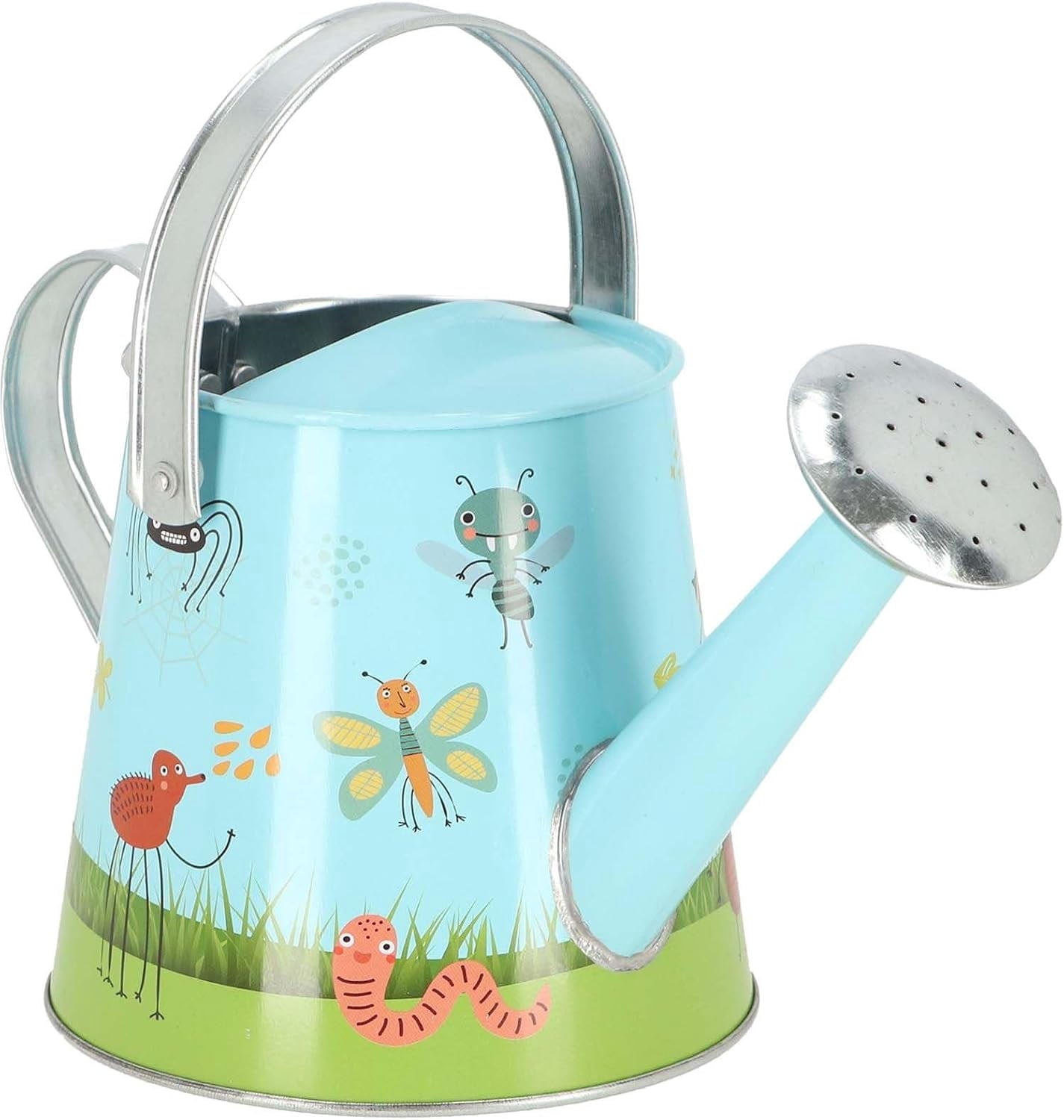 Metal Watering Can, 3 Liters, Multicolor