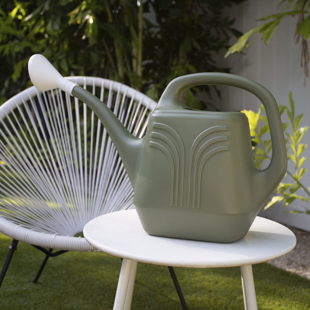 Promo Plastic Watering Can - 2 Gallon Capacity - Living Green - Image 5