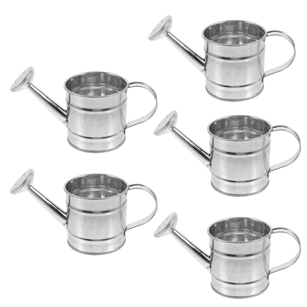 BESTOYARD crafts little watering cans Iron House Accessories Simple Design 5pcs - Image 6