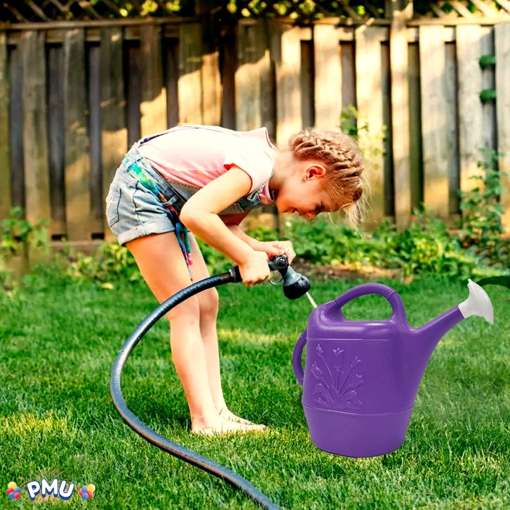 2 Gallon Watering Can - Garden Watering Can for Indoor & Outdoor Plants - Plastic Water Can with Detachable Sprinkler... - Image 4